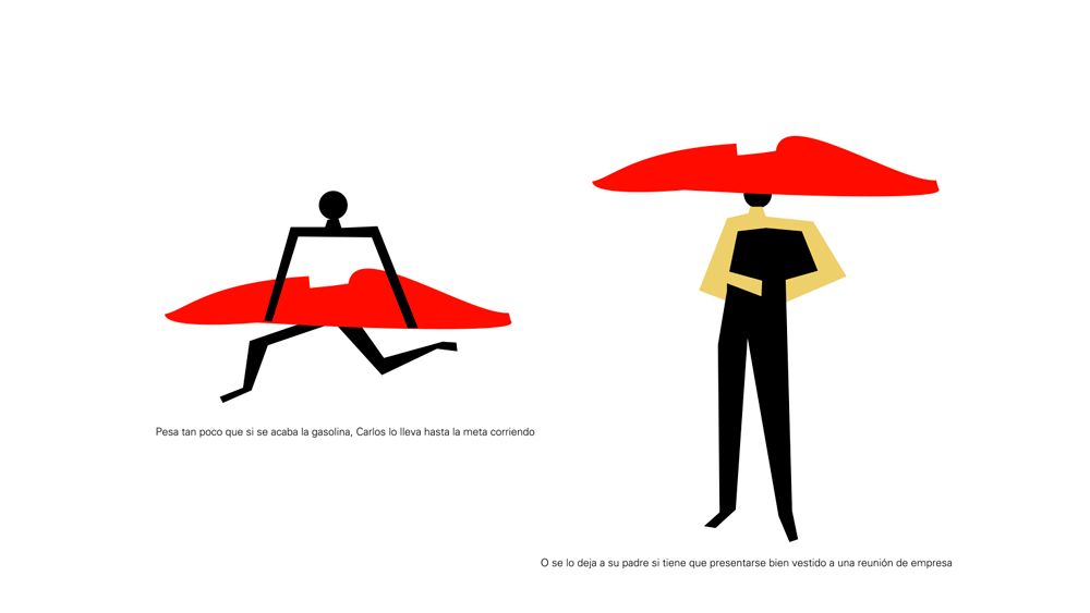 Obra de la exposición "Nombrar humanos" en el MEH