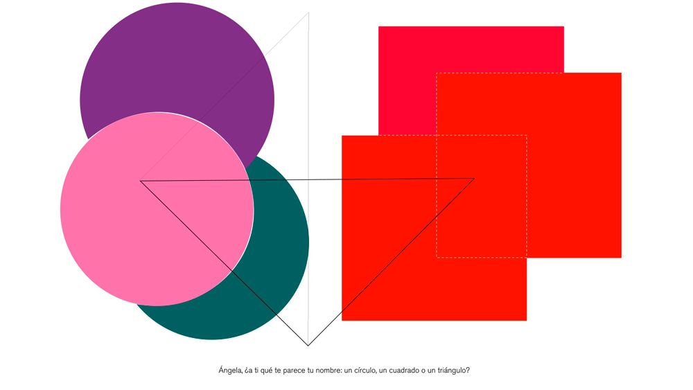 Obra de la exposición "Nombrar humanos" en el MEH